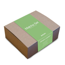 Cargar imagen en el visor de la galería, Matcha set packaging with green label on a white background by Big Dog Coffee