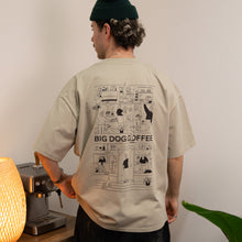 Load image into Gallery viewer, Big Dog “Coffee Shop Life” Tee (Florence Studios)